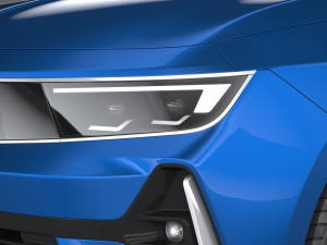 Opel Astra Sports Tourer 2022 3D Модель