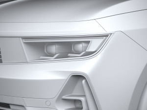 Opel Astra Sports Tourer 2022 3D Модель