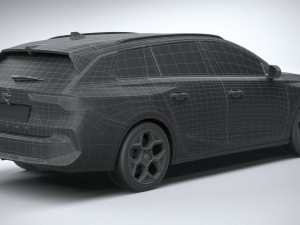 Opel Astra Sports Tourer 2022 3D Модель