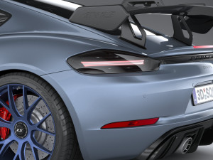 Porsche 718 Cayman GT4 RS 2022 3D Model