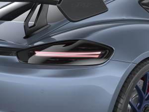 Porsche 718 Cayman GT4 RS 2022 3D Model