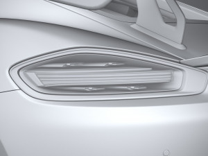 Porsche 718 Cayman GT4 RS 2022 3D Model