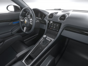 Porsche 718 Cayman GT4 RS 2022 3D Model