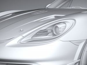 Porsche 718 Cayman GT4 RS Clubsport 2022 3D-Modell