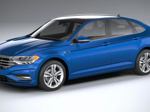 वोक्सवैगन जेट्टा 2022 3D मॉडल