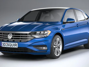 Volkswagen Jetta 2022 3D Model