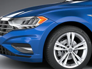 Volkswagen Jetta 2022 3D Model