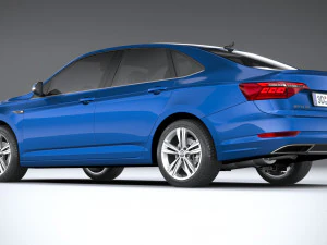 Volkswagen Jetta 2022 3D Model