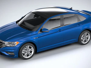 Volkswagen Jetta 2022 3D Model
