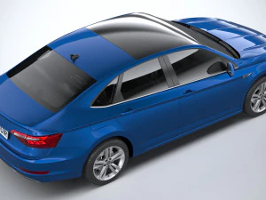 Volkswagen Jetta 2022 3D Model