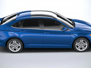 Volkswagen Jetta 2022 3D Model
