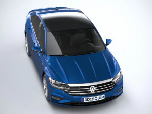 Volkswagen Jetta 2022 3D Model