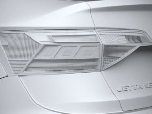 Volkswagen Jetta 2022 Modelo 3D