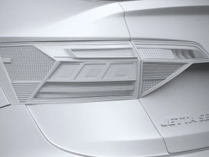 Volkswagen Jetta 2022 3D Model