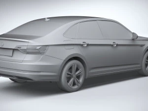 Volkswagen Jetta 2022 3D Model