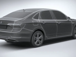 Volkswagen Jetta 2022 3D Model