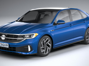 Volkswagen Jetta Sel 2022 Modèle 3D