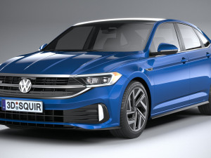 Volkswagen Jetta Sel 2022 Modèle 3D
