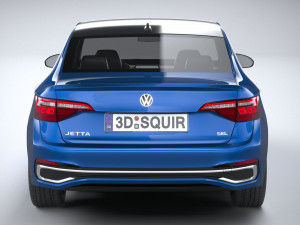 Volkswagen Jetta Sel 2022 Modèle 3D