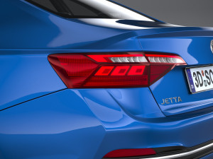 Volkswagen Jetta Sel 2022 Modèle 3D