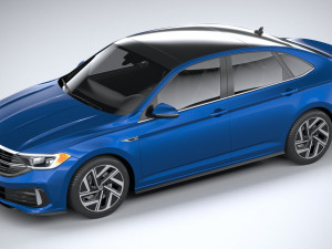 Volkswagen Jetta Sel 2022 Modèle 3D