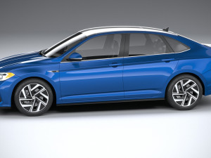 Volkswagen Jetta Sel 2022 Modèle 3D
