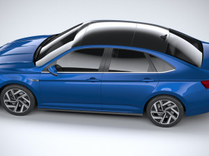 Volkswagen Jetta Sel 2022 Modèle 3D