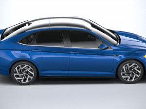 Volkswagen Jetta Sel 2022 Modèle 3D
