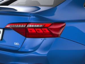 Volkswagen Jetta Sel 2022 Modèle 3D