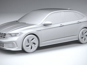 Volkswagen Jetta Sel 2022 Modèle 3D