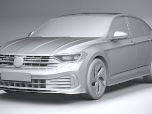 Volkswagen Jetta Sel 2022 Modèle 3D