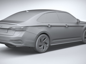 Volkswagen Jetta Sel 2022 Modèle 3D