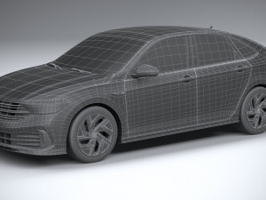 Volkswagen Jetta Sel 2022 Modèle 3D