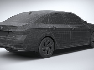 Volkswagen Jetta Sel 2022 Modèle 3D
