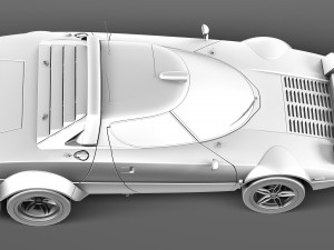 Lancia Stratos HF 1974 3D Model