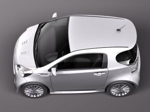 Aston Martin Cygnet 2012 Modello 3D