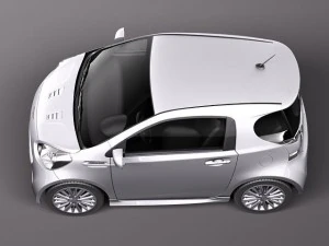 Aston Martin Cygnet 2012 3D Model
