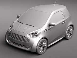 Aston Martin Cygnet 2012 Modello 3D