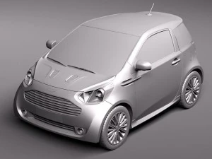 Aston Martin Cygnet 2012 3D Model