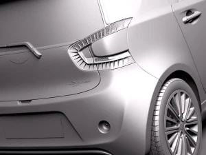 Aston Martin Cygnet 2012 3D Model