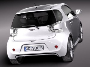 Aston Martin Cygnet 2012 Modello 3D