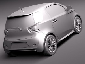 Aston Martin Cygnet 2012 Modello 3D