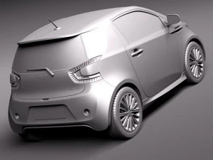 Aston Martin Cygnet 2012 3D Model