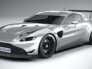 Aston Martin Vantage GT8R 2021 Modelo 3D