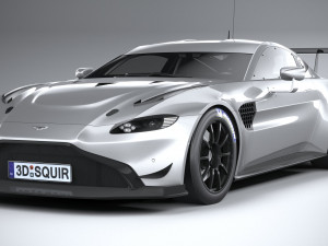 Aston Martin Vantage GT8R 2021 Modelo 3D