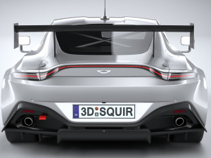 Aston Martin Vantage GT8R 2021 Modelo 3D
