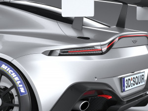 Aston Martin Vantage GT8R 2021 Modelo 3D