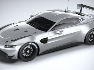 Aston Martin Vantage GT8R 2021 Modelo 3D