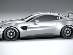 Aston Martin Vantage GT8R 2021 Modelo 3D