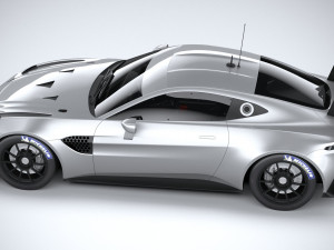Aston Martin Vantage GT8R 2021 Modelo 3D